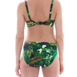 Fantasie BainSlip de bain taille mi-haute imprimé Vert- Kuranda