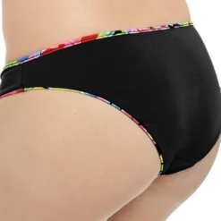 Fantasie BainSlip de bain taille basse reversible - Multicolore- Santa Barbara
