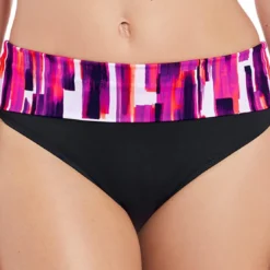 Fantasie BainSlip de bain taille ajustable Imprimé - Fuchsia - Casablanca