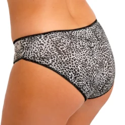 FantasieCulotte à imprimé léopard noir- LINDSEY