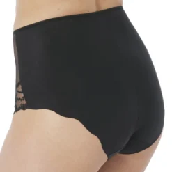 FantasieCulotte taille haute noire Fantasie en nylon- ANA