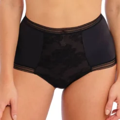 FantasieCulotte Taille Haute - Noire FUSION LACE- FUSION LACE