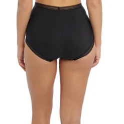 FantasieCulotte Taille Haute - Noire FUSION LACE- FUSION LACE