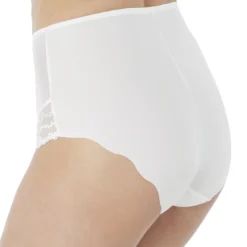 FantasieCulotte taille haute blanche Fantasie en nylon- ANA