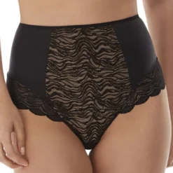 FantasieCulotte taille haute noire IMPRESSION- Impression
