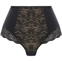 FantasieCulotte taille haute noire IMPRESSION- Impression