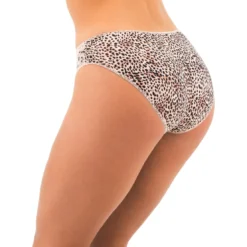 FantasieCulotte taille Haute - Blanc/Marron multicolore- LINDSEY
