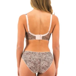 FantasieCulotte taille Haute - Blanc/Marron multicolore- LINDSEY
