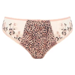 FantasieCulotte taille Haute - Blanc/Marron multicolore- LINDSEY