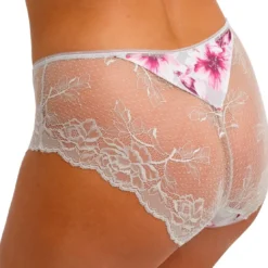 FantasieShorty Blanc à Motifs Fleuris- PIPPA