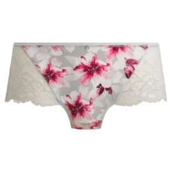 FantasieShorty Blanc à Motifs Fleuris- PIPPA