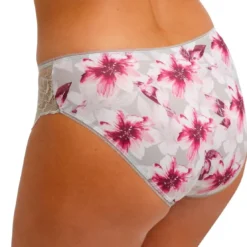 FantasieSlip Blanc à Motifs Fleuris- PIPPA