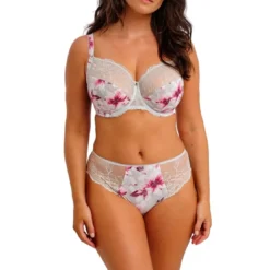 FantasieSlip Blanc à Motifs Fleuris- PIPPA