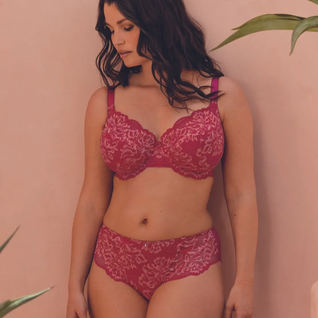 FantasieSlip Cerise- EMMALINE