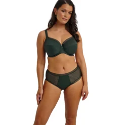 FantasieSoutien-gorge Bonnet entier avec renfort latéral - Vert- FUSION