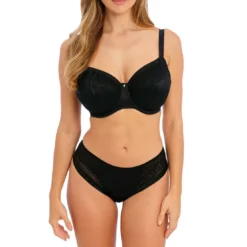 FantasieSoutien-gorge Bonnet entier avec renfort latéral noir- Envisage