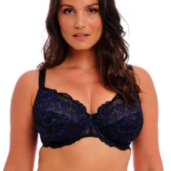 FantasieSoutien-gorge emboitant bleu minuit- EMMALINE