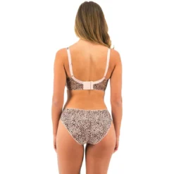 FantasieSoutien Gorge Emboitant - Blanc/Marron multicolore- LINDSEY