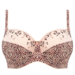 FantasieSoutien Gorge Emboitant - Blanc/Marron multicolore- LINDSEY