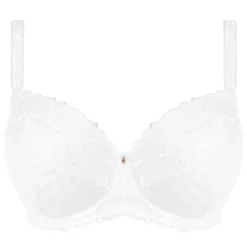 FantasieSoutien-gorge emboitant armatures en nylon - Blanc- ANA