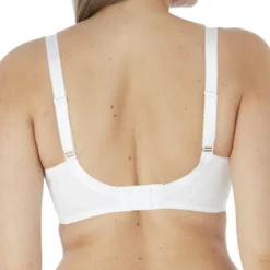 FantasieSoutien-gorge emboitant armatures en nylon - Blanc- ANA