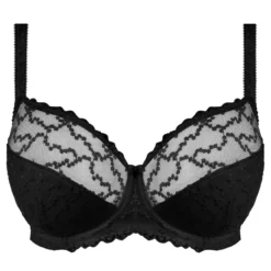 FantasieSoutien-gorge emboitant armatures en nylon noir - ANA