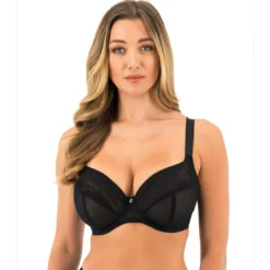 FantasieSoutien Gorge plongeant - Noir- DEVOTE