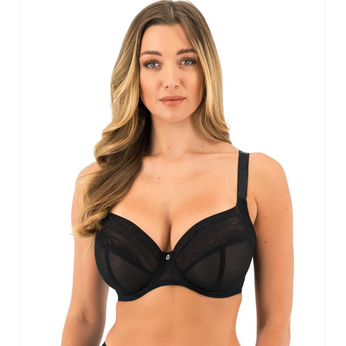 FantasieSoutien Gorge plongeant - Noir- DEVOTE