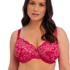 FantasieSoutien-gorge Renfort latéral Cerise- EMMALINE
