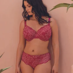 FantasieSoutien-gorge Renfort latéral Cerise- EMMALINE