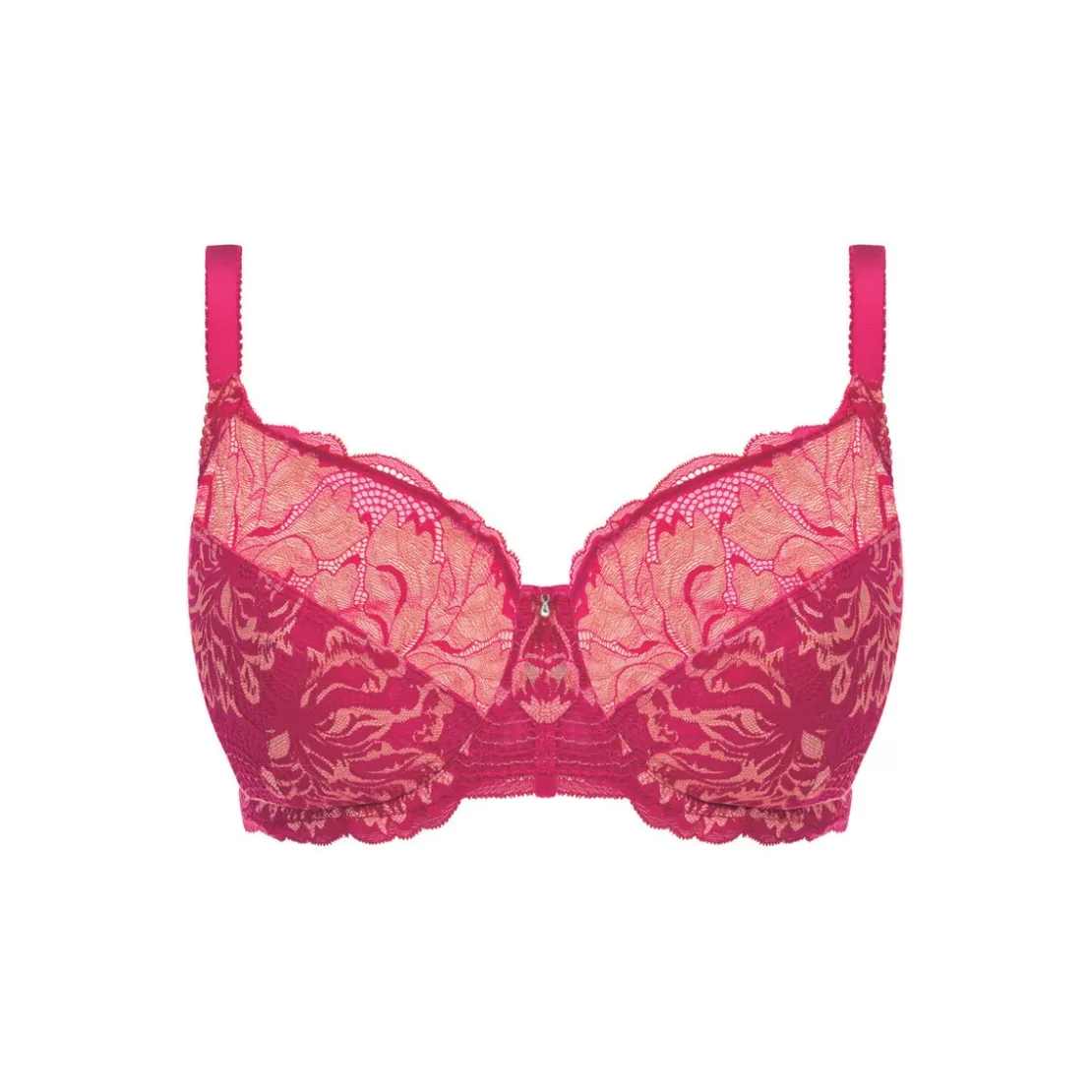 FantasieSoutien-gorge Renfort latéral Cerise- EMMALINE
