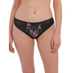 FantasieString - Noir Fantasie en nylon- AURELIA