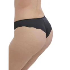 FantasieString - Noir Fantasie en nylon- AURELIA