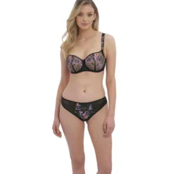 FantasieString - Noir Fantasie en nylon- AURELIA