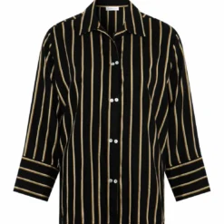 FemiletChemise pyjama Noire Fémilet en viscose- JACKIE