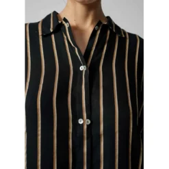 FemiletChemise pyjama Noire Fémilet en viscose- JACKIE