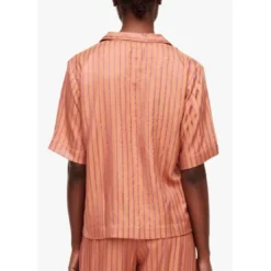 FemiletHaut de pyjama - Chemise à manches courtes - Orange Femilet- ANNA en viscose- ANNA