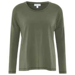 FemiletHaut de pyjama - T-shirt à manches longues - Vert Chantelle en coton modal- YARA