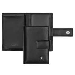 FestinaPorte Carte Homme cuir Noir - CLASSIQUE