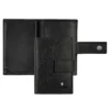 FestinaPorte Carte Homme Horizontal cuir noir - CHRONO BIKE
