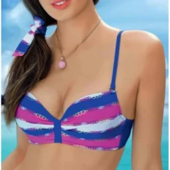 Florange MaillotSoutien-Gorge Bandeau Multicolore- Sally