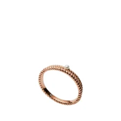 Fossil BijouxBague femme Fossil Bijoux - JF03656791 Acier Doré Rose