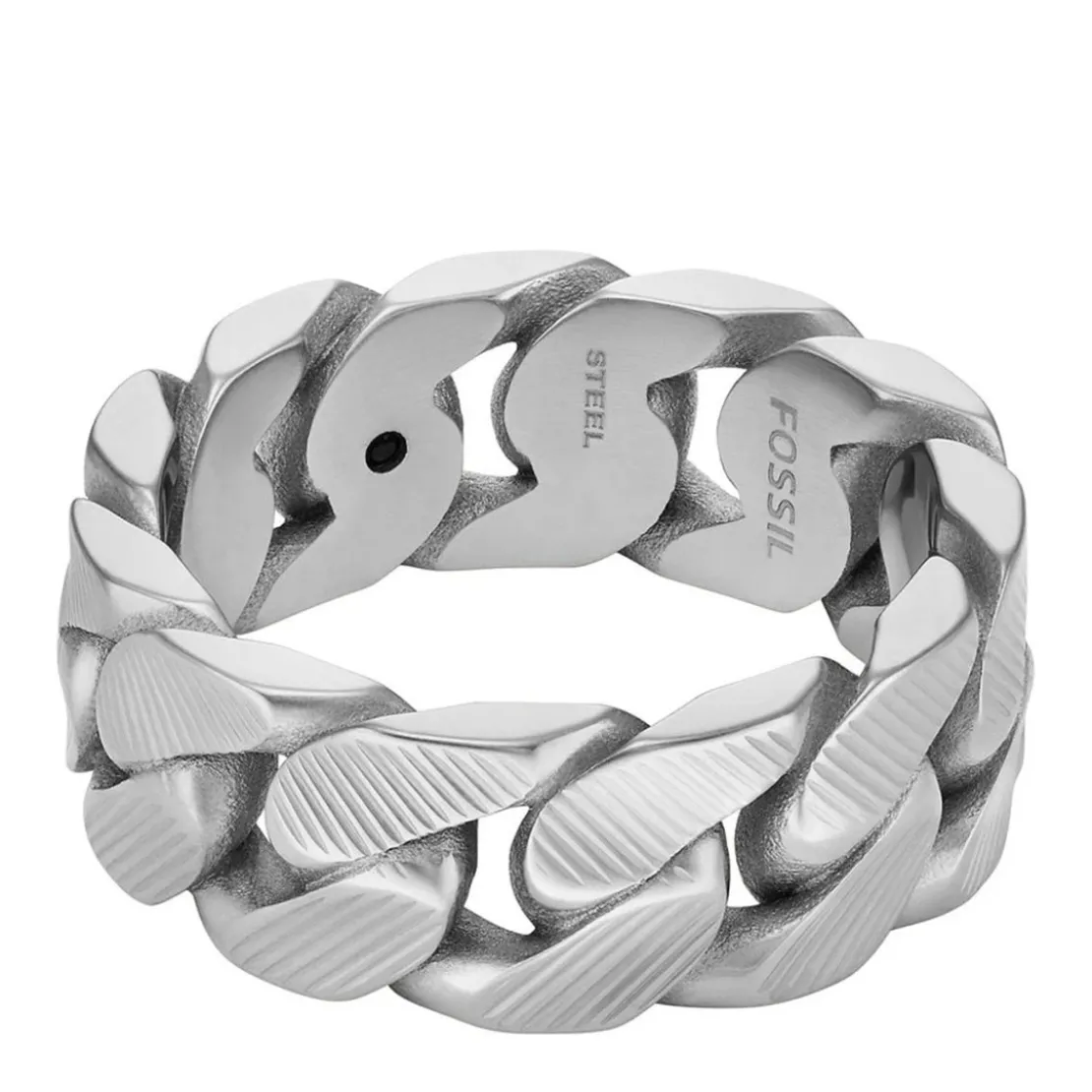 Fossil BijouxBague homme Fossil Bijoux - JF04700040 - Acier Argent
