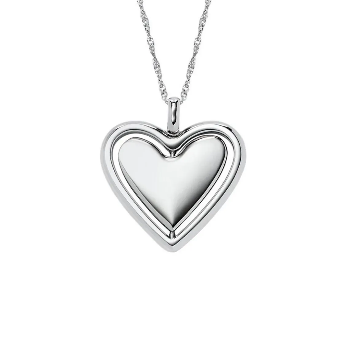 Fossil BijouxCollier Femme Fossil Bijoux Love- JF04836040 Acier inoxydable