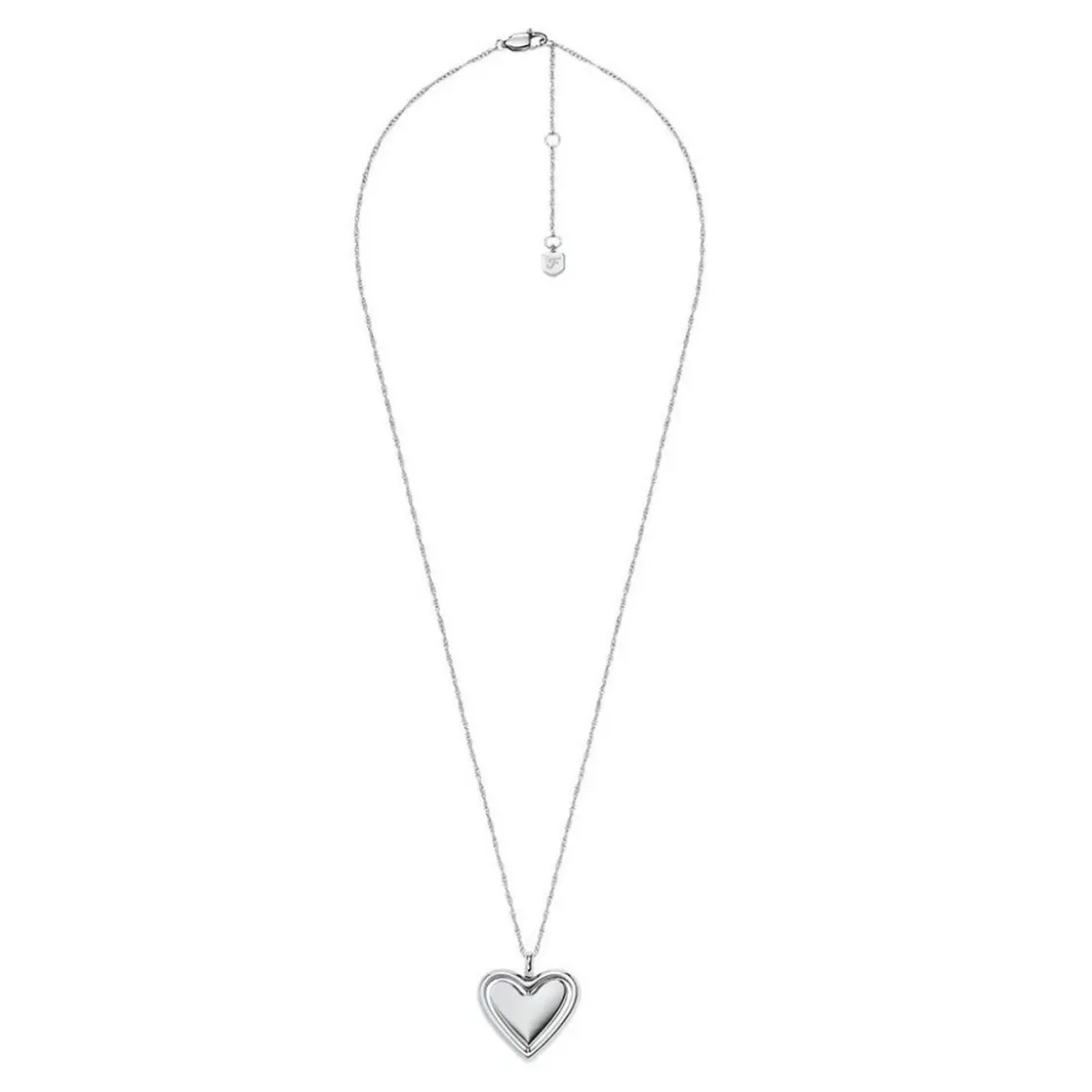 Fossil BijouxCollier Femme Fossil Bijoux Love- JF04836040 Acier inoxydable
