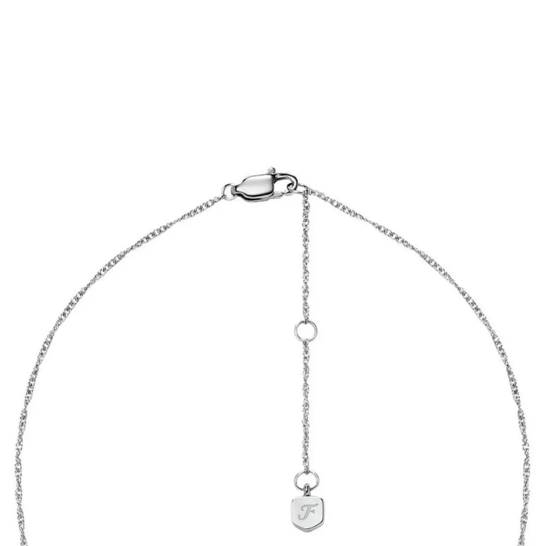 Fossil BijouxCollier Femme Fossil Bijoux Love- JF04836040 Acier inoxydable