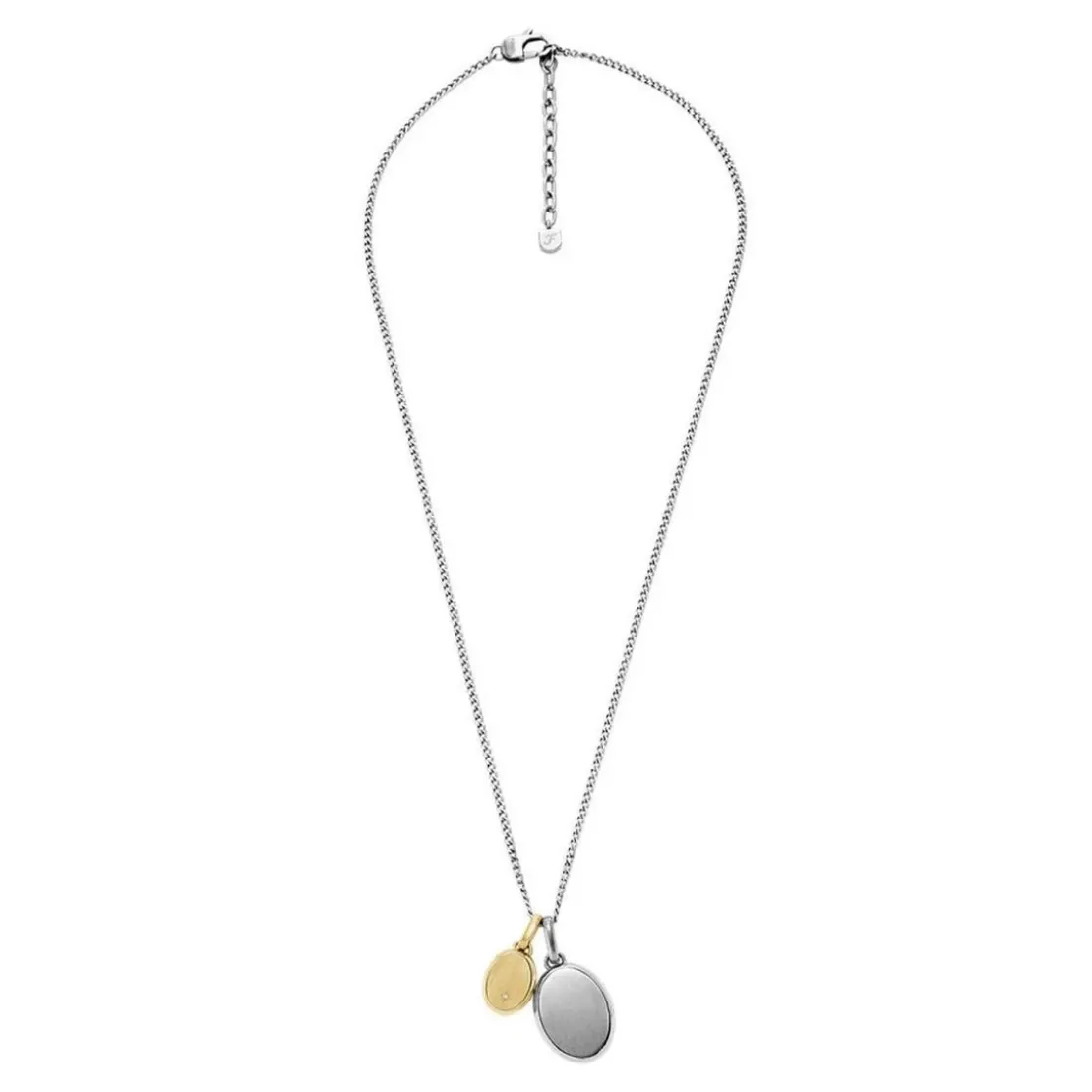 Fossil BijouxCollier Homme Fossil Bijoux Acier Classique Drew - JF04850998 Acier inoxydable