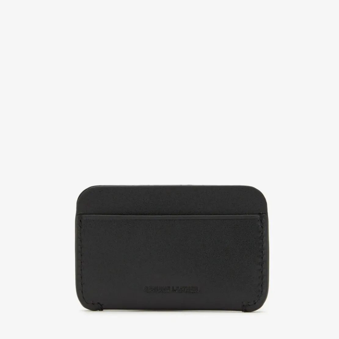 Fred PerryPorte-carte en cuir bruni - Noir