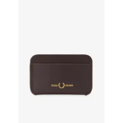 Fred PerryPorte cartes Fred Perry Marronen cuir