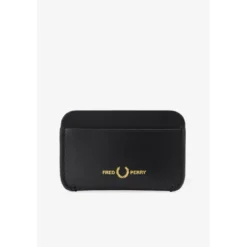 Fred PerryPorte cartes Fred Perry Noiren cuir